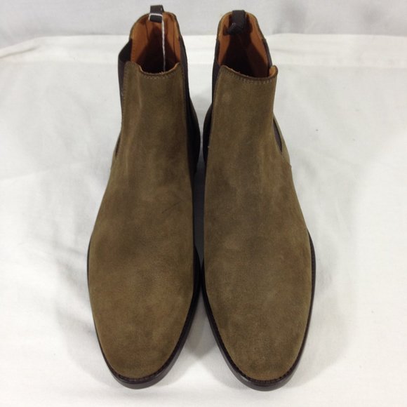 ORO Los Angeles The Chelsea Mens Beige Suede Made in Spain Size 8 Boots. main image 6